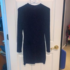 Navy Tight Fitting Dress